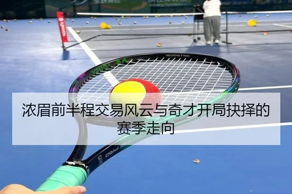 浓眉前半程交易风云与奇才开局抉择的赛季走向
